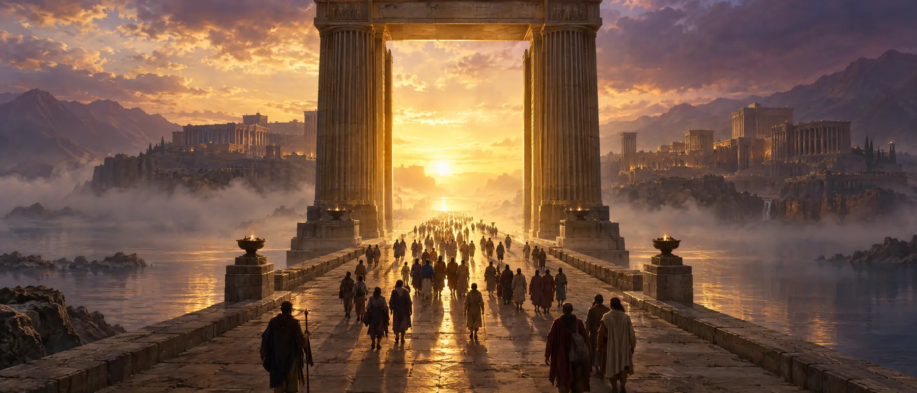 The United Reserve gateway at the edge of a vast landscape